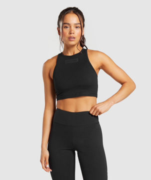 Block Crop Tank