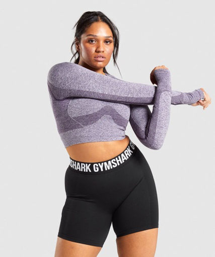Flex Long Sleeve crop Top
