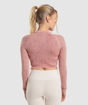 Adapt Fleck Seamless Long Sleeve Crop