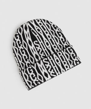 REVERSE JACQUARD BEANIE