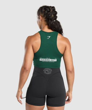 Training Department Graphic Cropped Tank