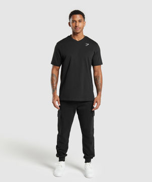 CREST V-NECK T SHIRT