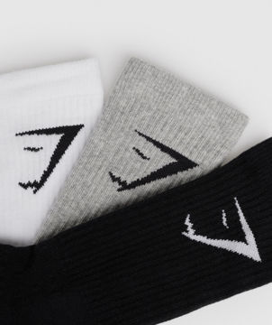 CREW SOCKS 3PK