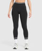 CONTRAST SEAMLESS LEGGINGS