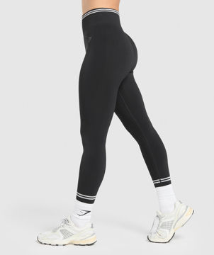 CONTRAST SEAMLESS LEGGINGS