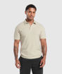 Waffle Polo Shirt