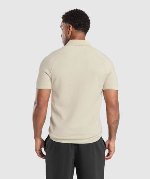 Waffle Polo Shirt