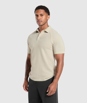 Waffle Polo Shirt