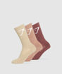 CREW SOCKS 3PK