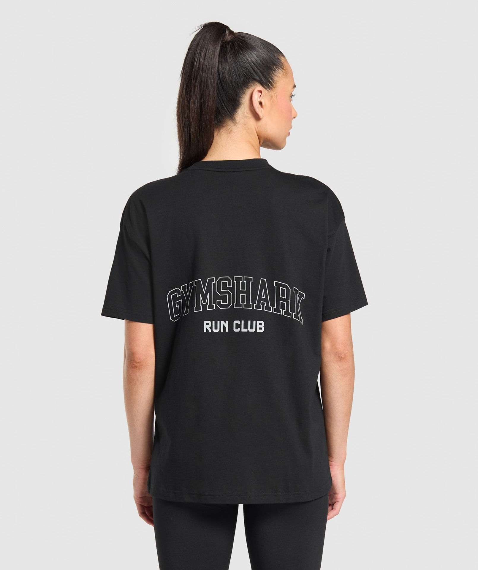 RUNNING GRAPHIC OVERSIZED T-SHIRT