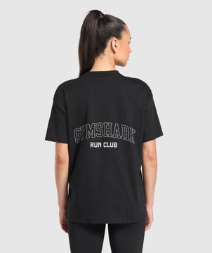 RUNNING GRAPHIC OVERSIZED T-SHIRT