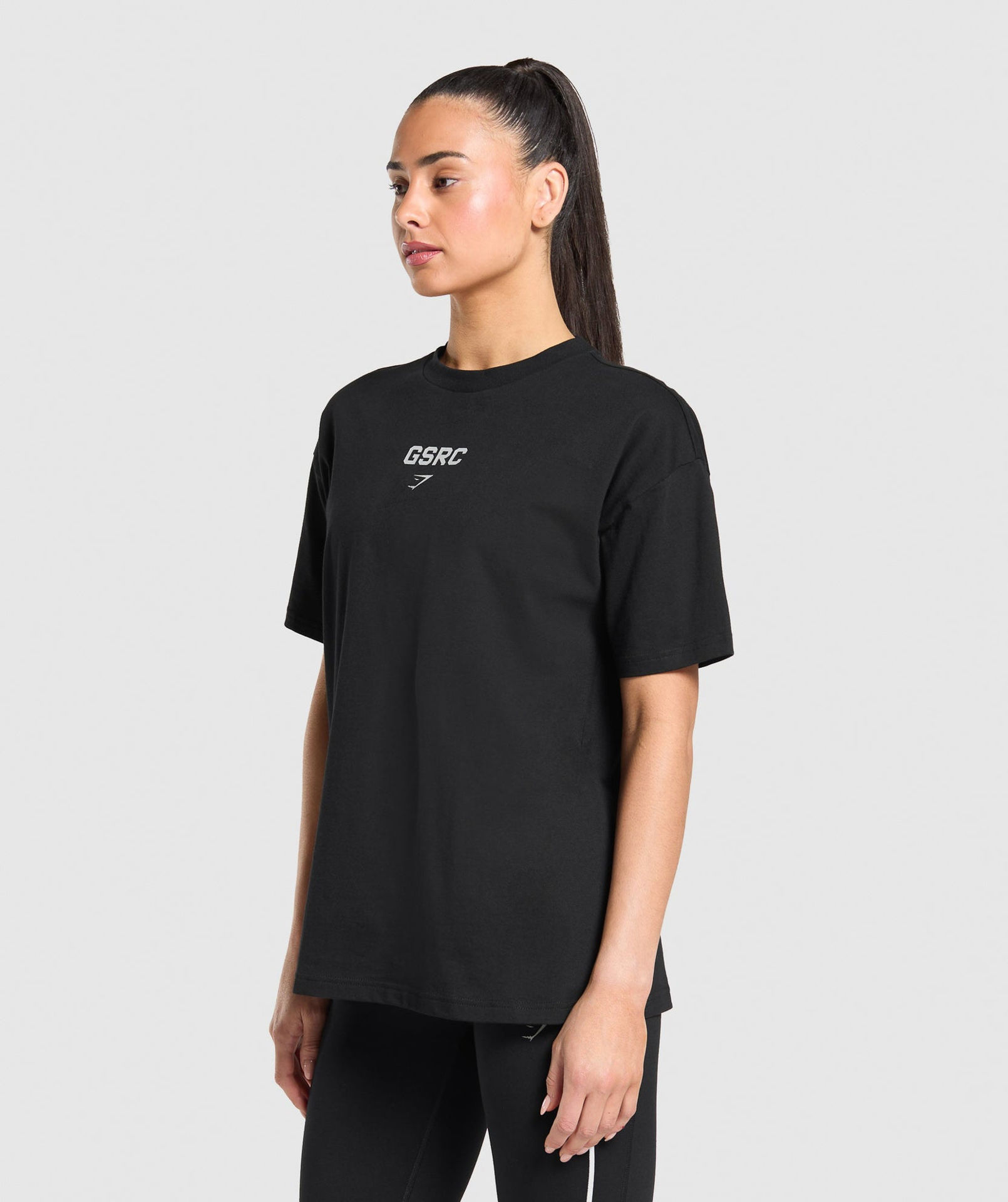 RUNNING GRAPHIC OVERSIZED T-SHIRT
