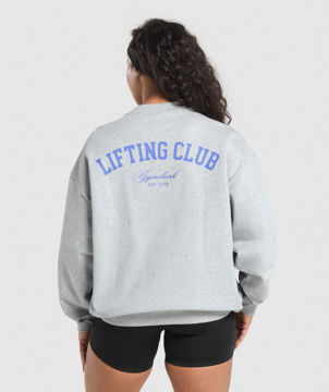 LIFTING CLUB OVERSIZED SWEATSHIRT