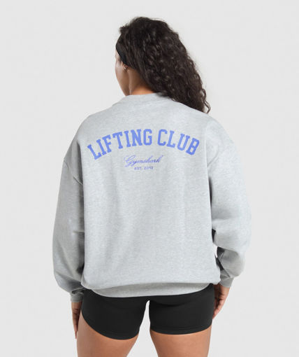 LIFTING CLUB OVERSIZED SWEATSHIRT