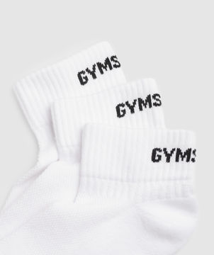 JACQUARD QUARTER SOCKS