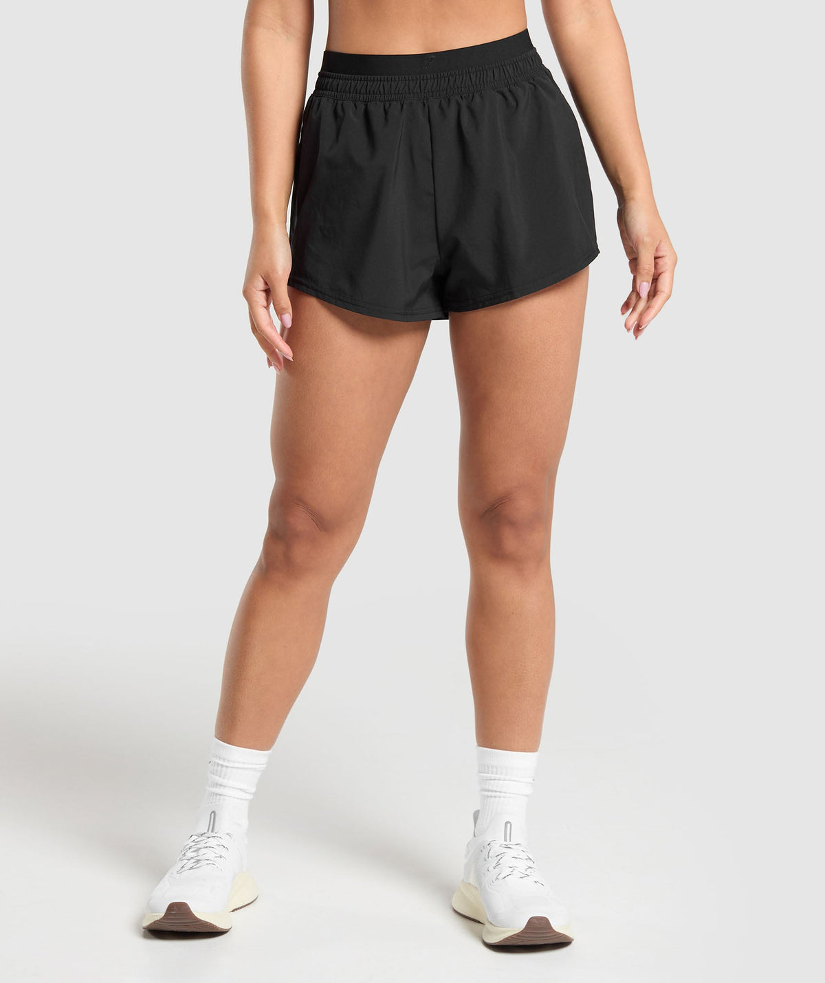 DOUBLE WAISTBAND SHORTS