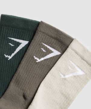 CREW SOCKS 3PK