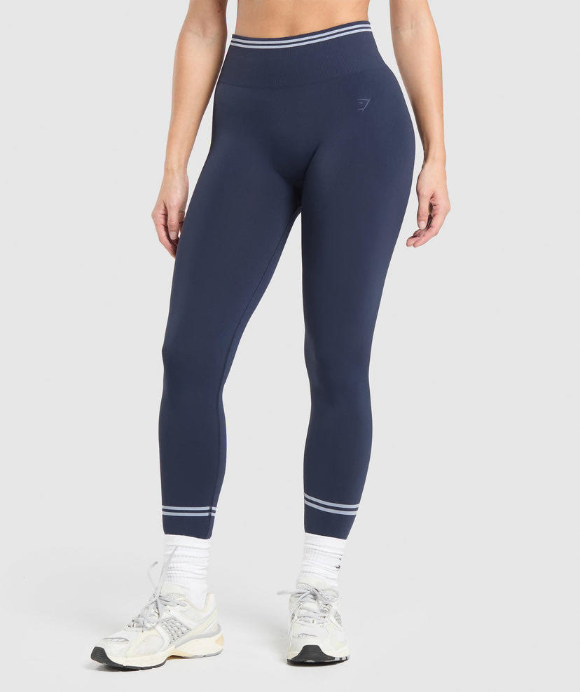 CONTRAST SEAMLESS LEGGINGS