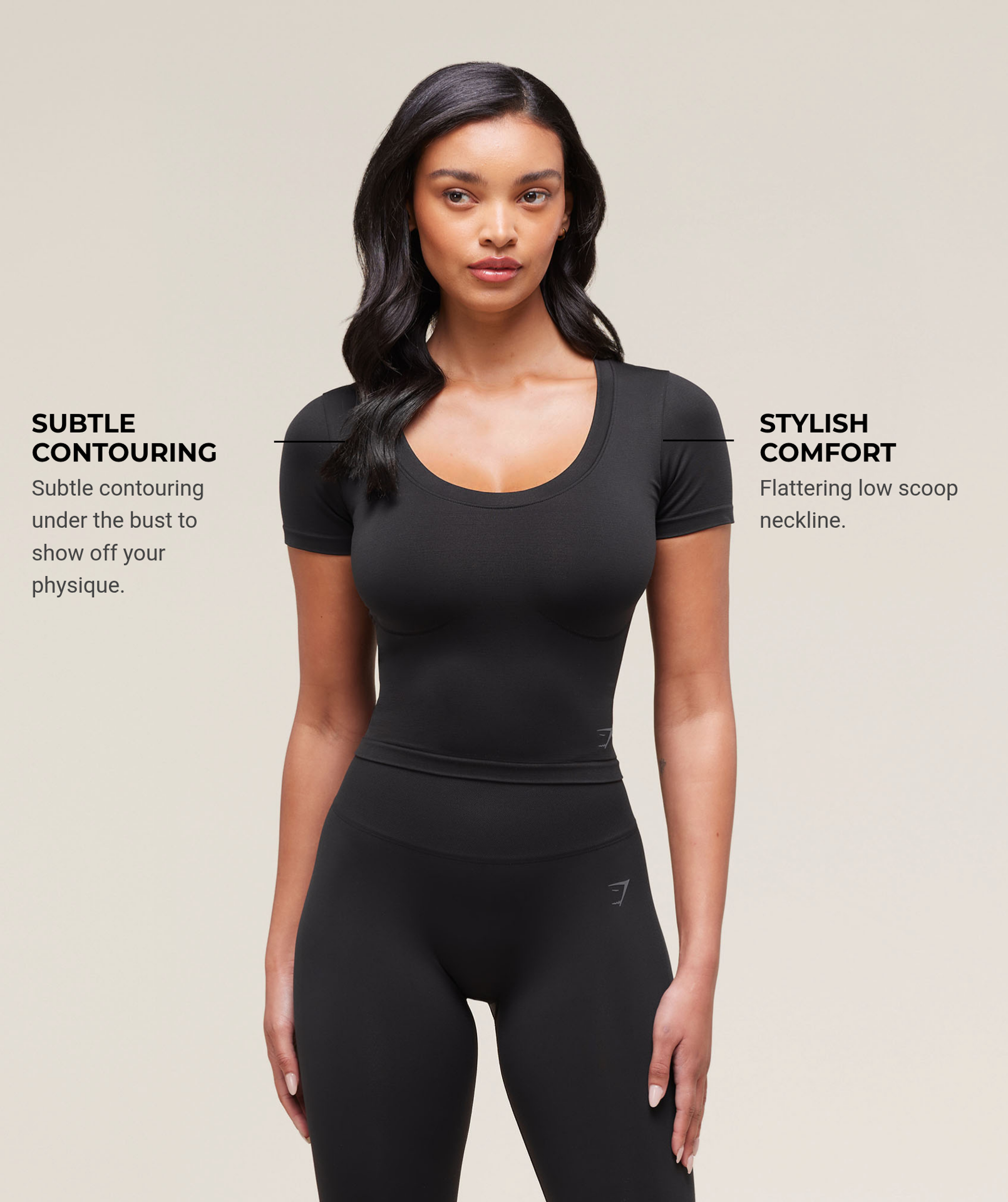 SOFT SCULPT MIDI T-SHIRT
