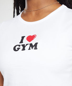Love Hearts Crop Top