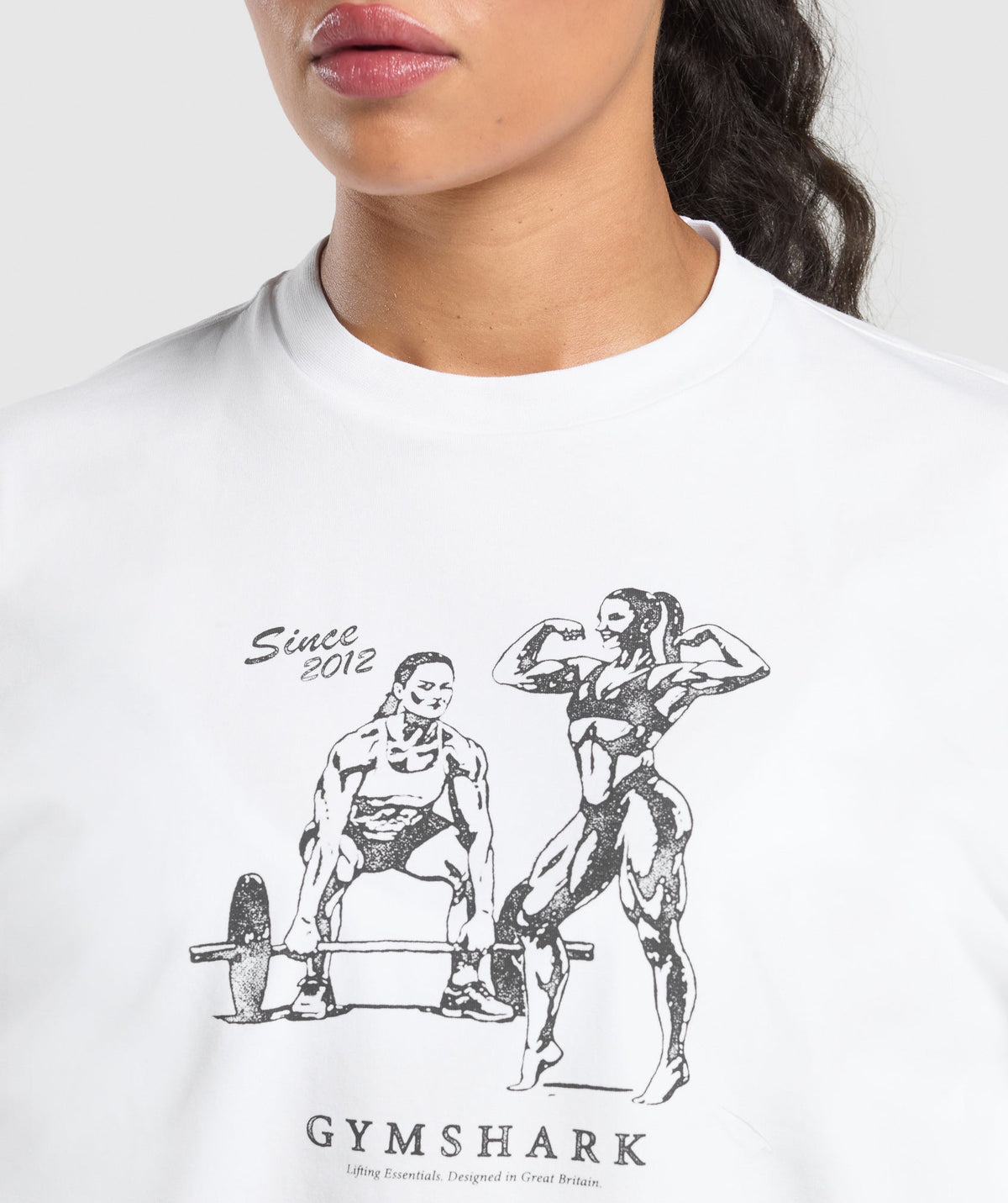 TWO STRONG WOMEN OVERSIZED T-SHIRT