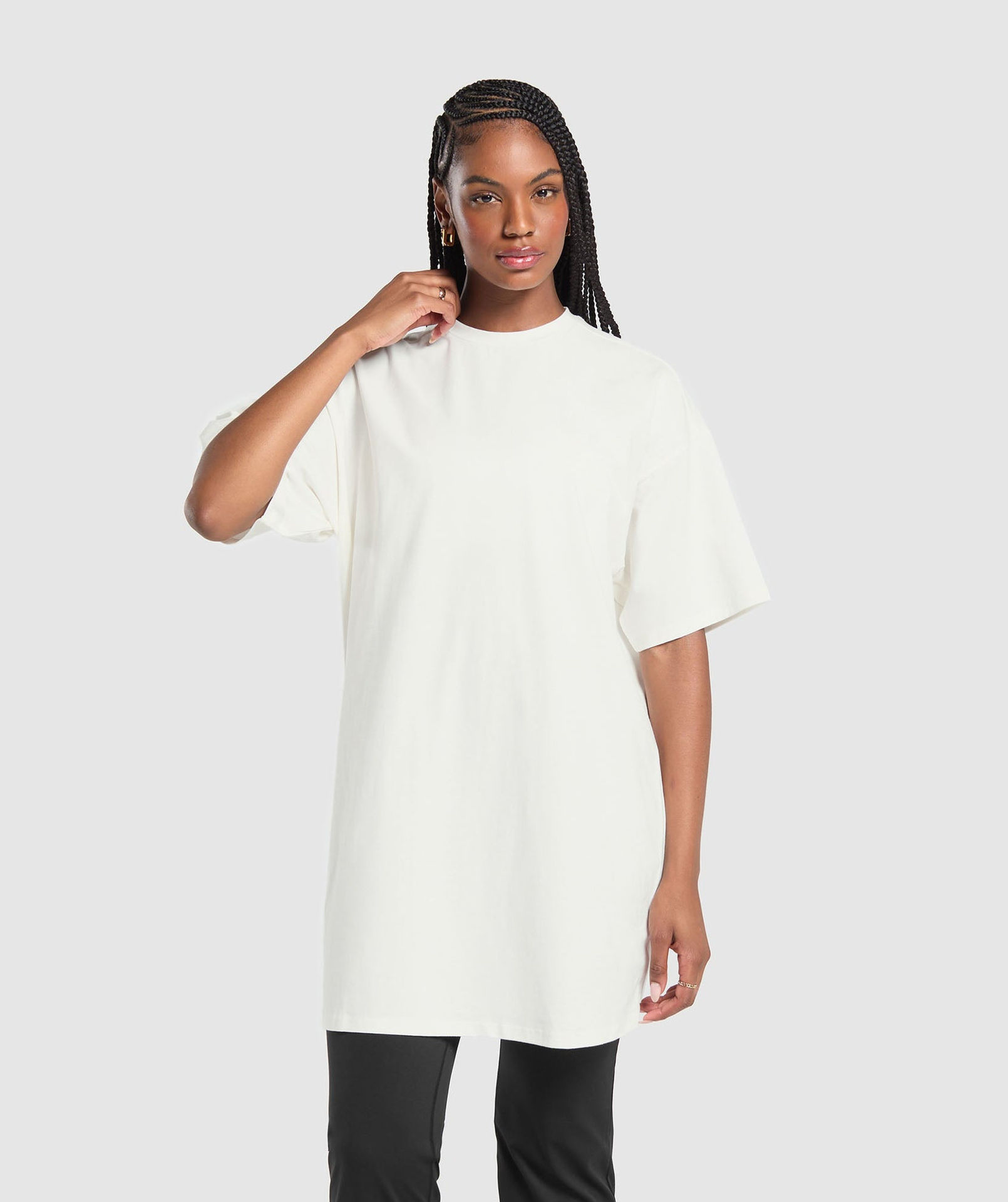 OVERSIZED T-SHIRT DRESS
