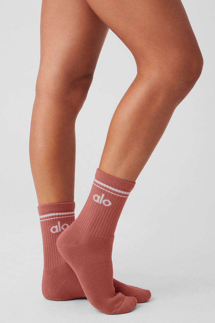 Unisex Half-Crew Throwback Sock