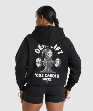 Graphic Reaper Oversized Hoodie