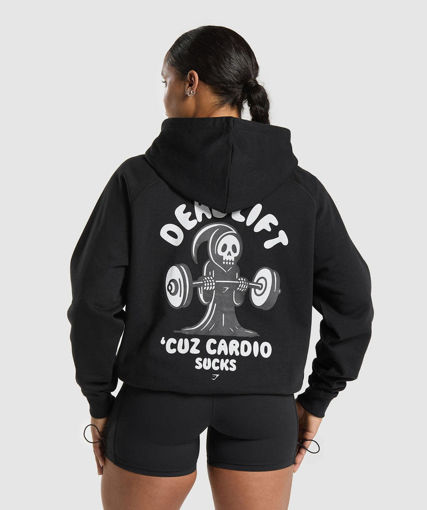 Graphic Reaper Oversized Hoodie