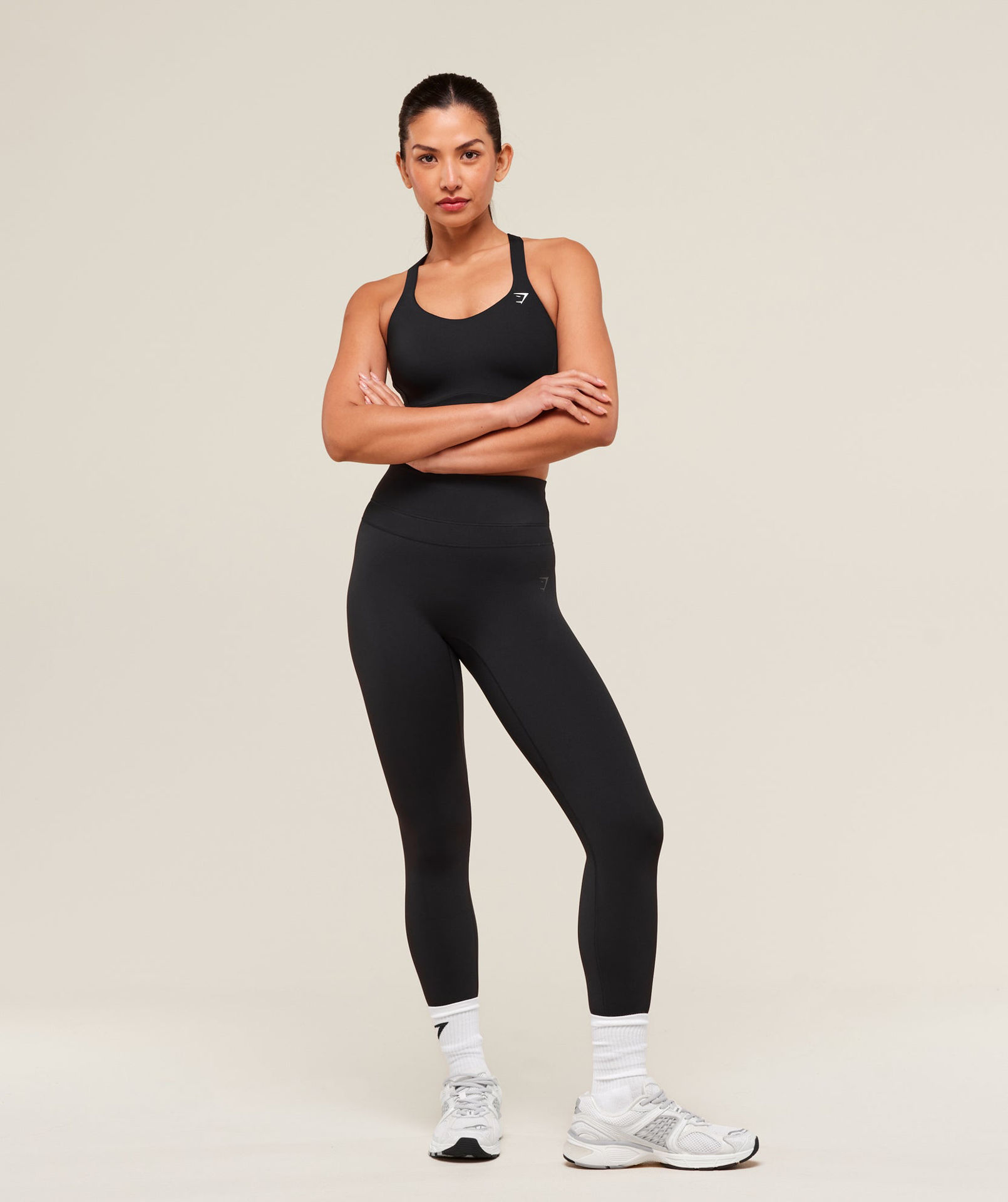 CROSSOVER STRAP HIGH SUPPORT SPORTS BRA
