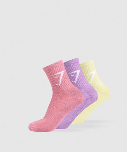 MIDI CREW SOCKS 3PK