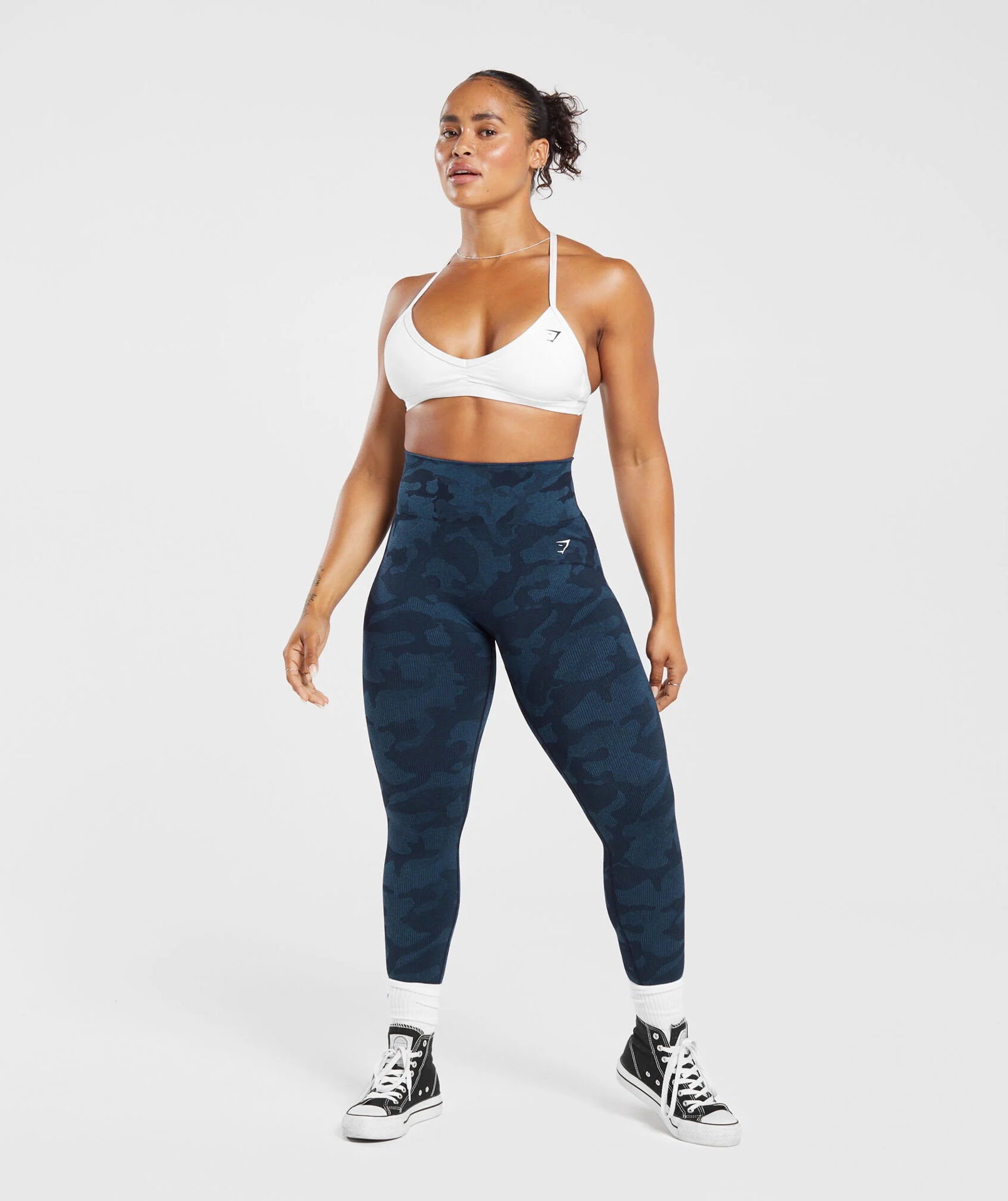 ADAPT CAMO SEAMLESS RIBBED LEGGINGS