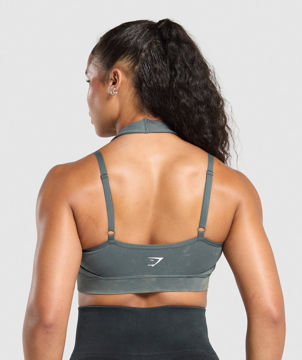 GAINS SEAMLESS WASHED SPORTS BRA