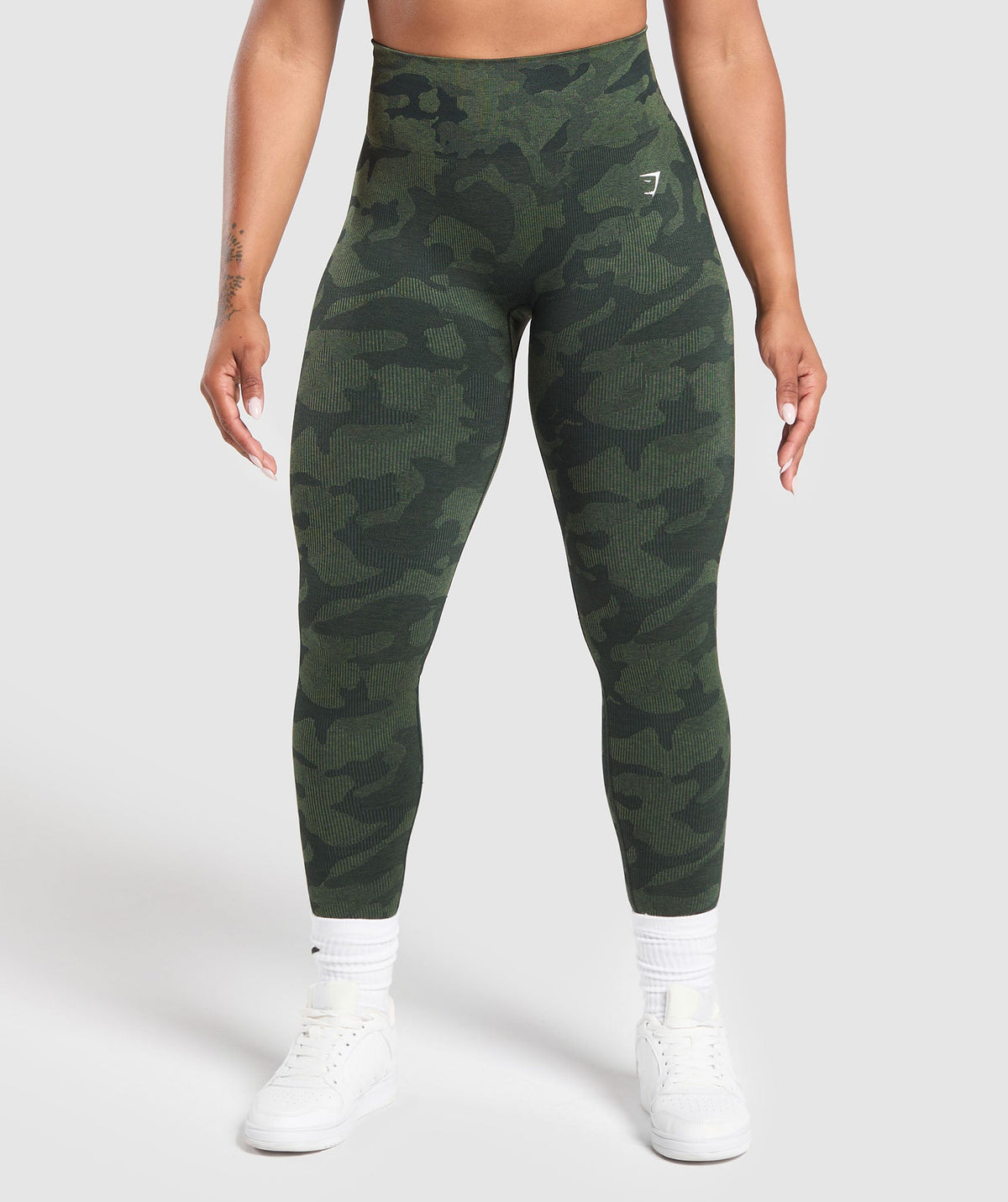 ADAPT CAMO SEAMLESS RIBBED LEGGINGS