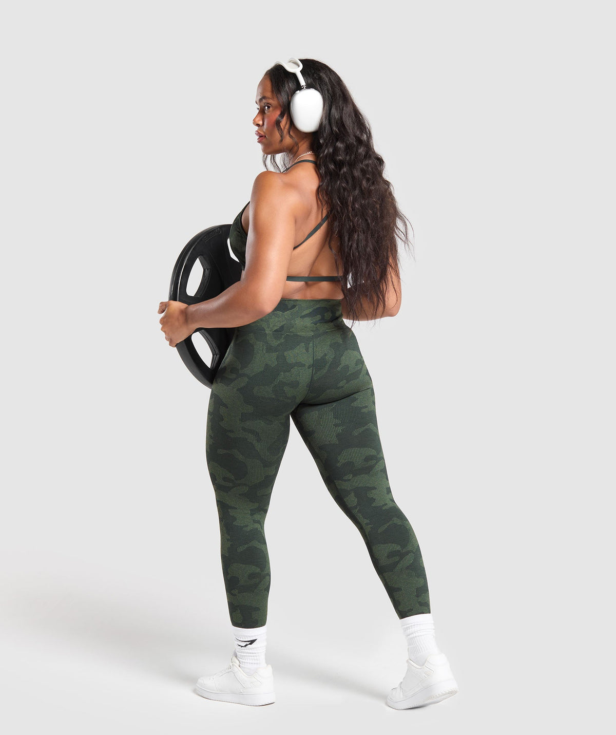 ADAPT CAMO SEAMLESS RIBBED LEGGINGS