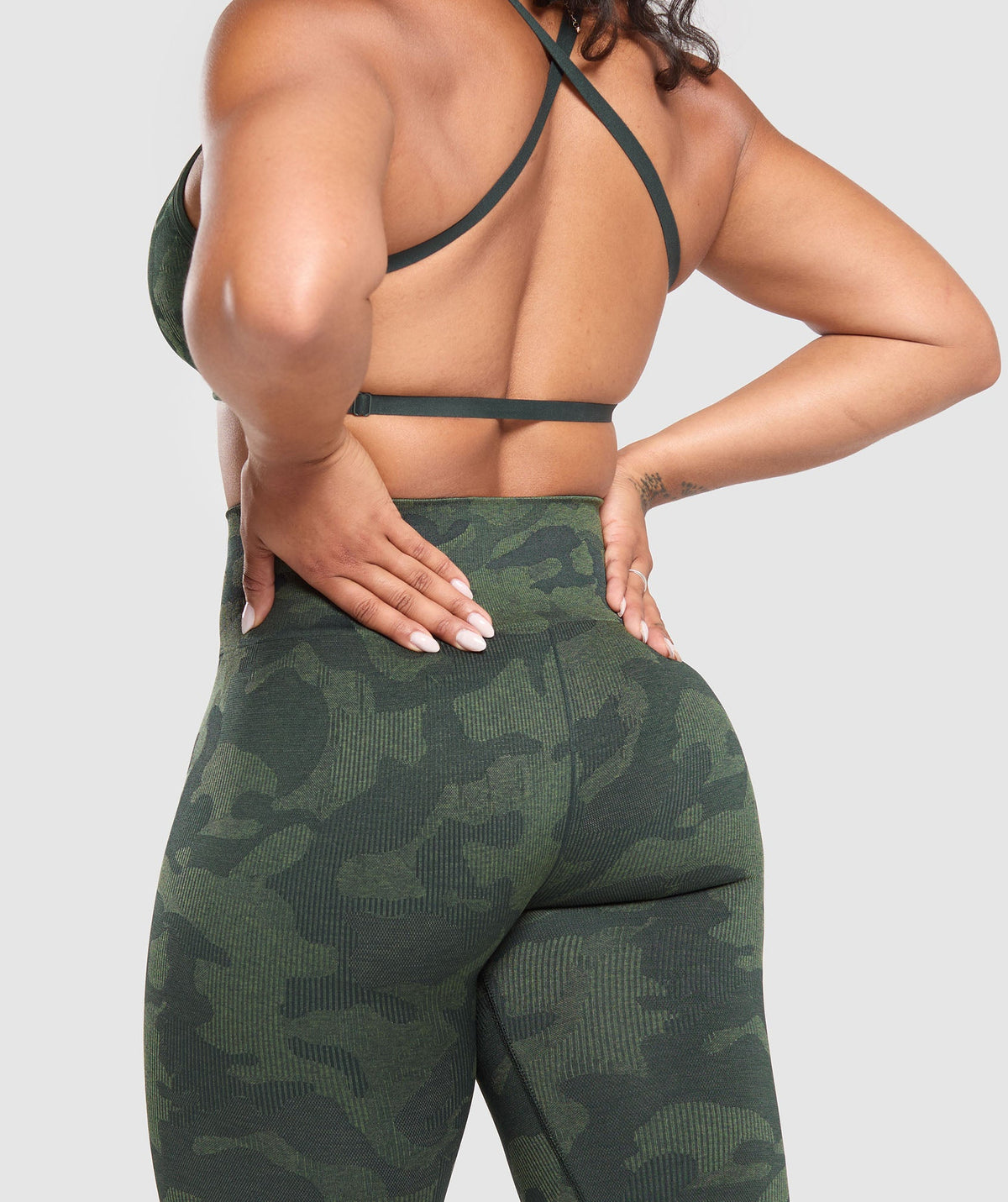 ADAPT CAMO SEAMLESS RIBBED LEGGINGS