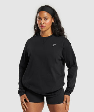 HEAVYWEIGHT COTTON LONG SLEEVE TOP
