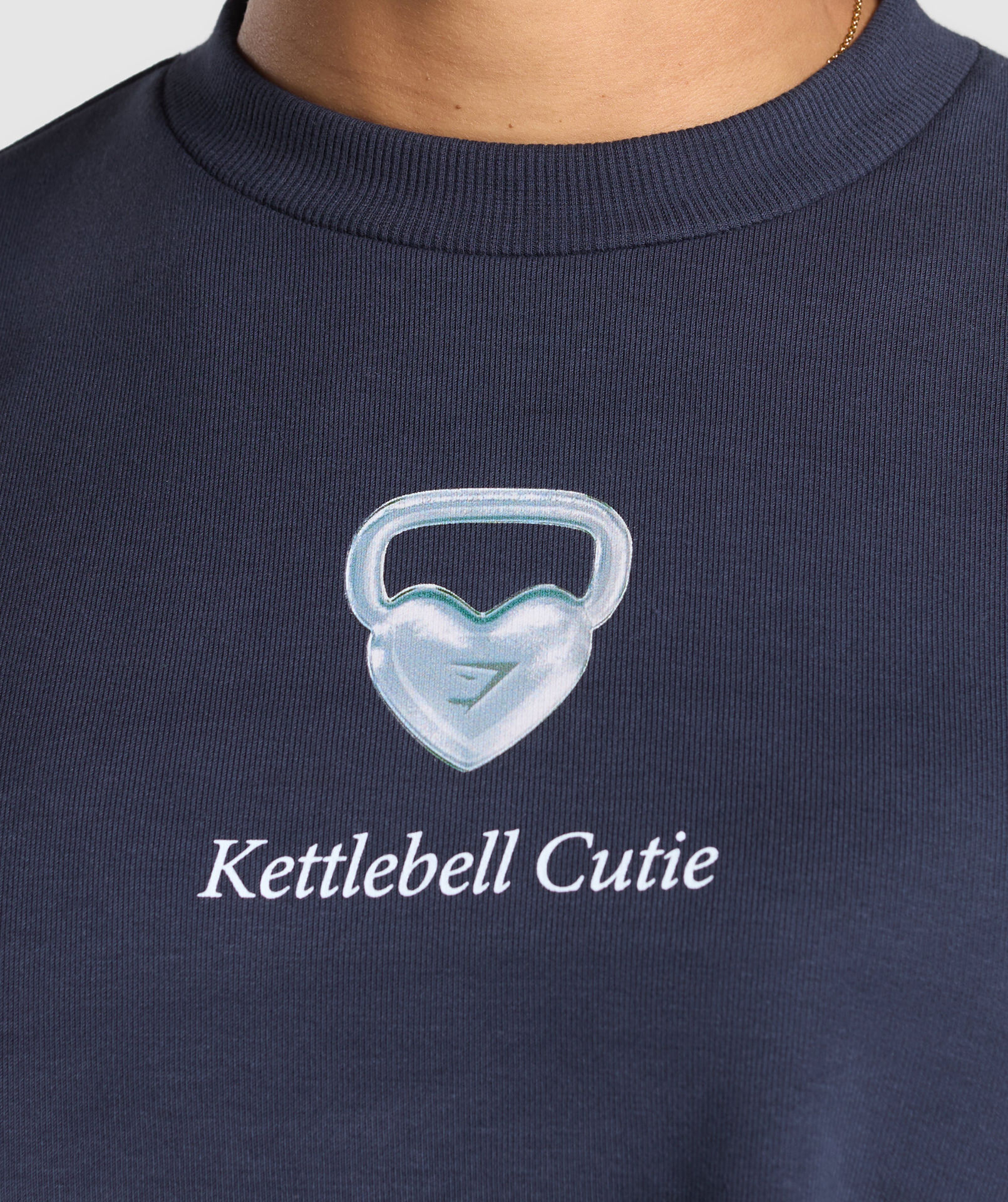 Kettlebell Cutie Cropped Sweatshirt
