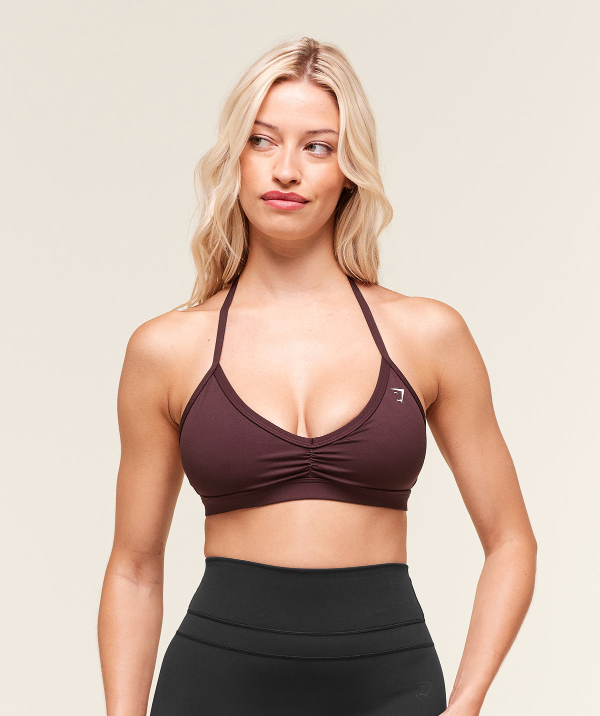 MINIMAL HALTERNECK SPORTS BRA