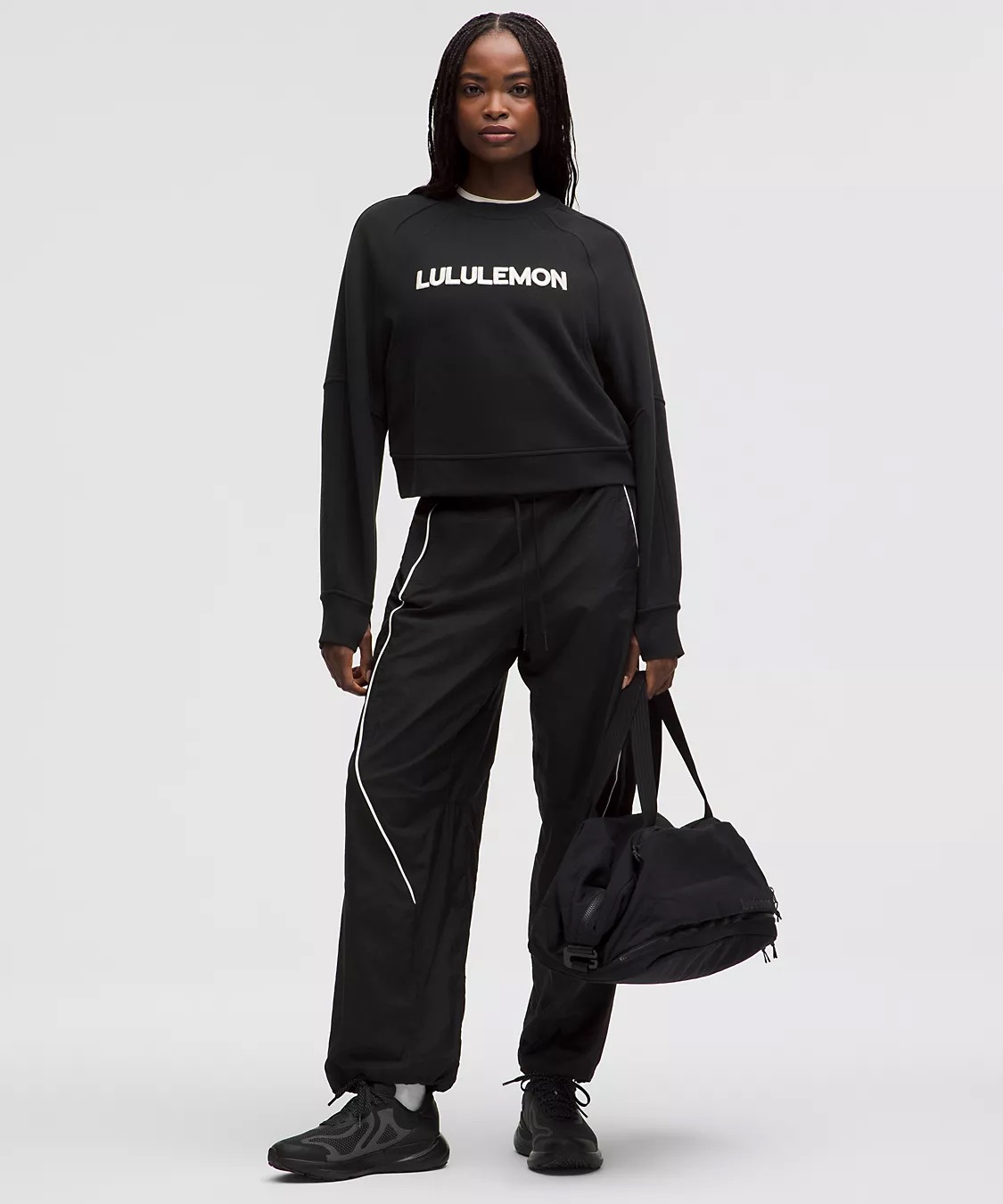 Scuba sweater in oversized fit logo