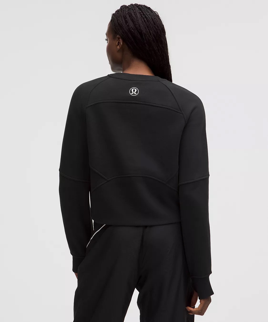 Scuba sweater in oversized fit logo