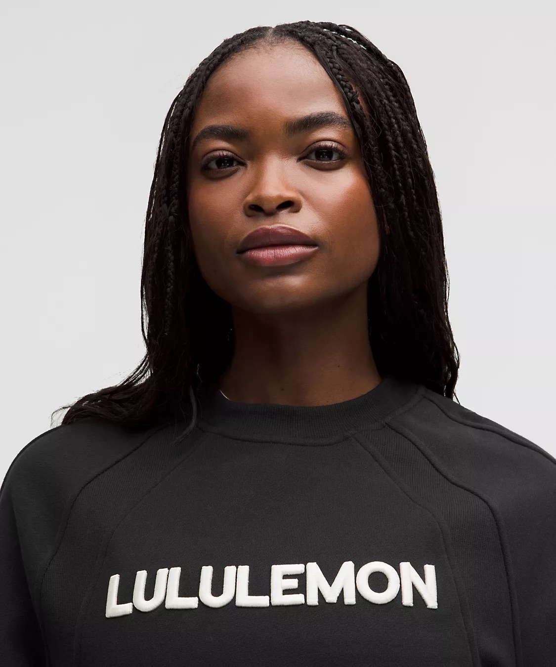 Scuba sweater in oversized fit logo