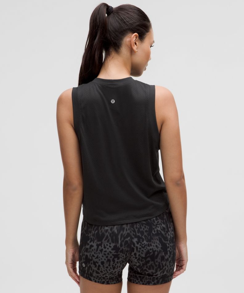 Swiftly High-Low Cropped Tank Top