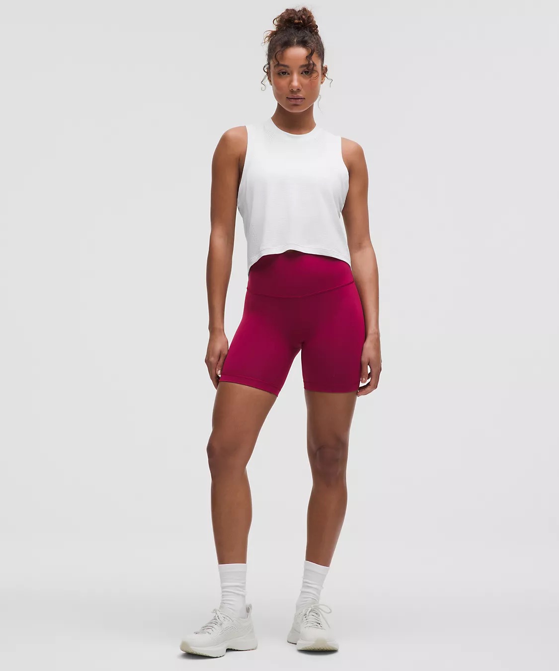 Swiftly High-Low Cropped Tank Top