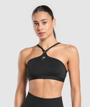 HALTER NECK SPORTS BRA
