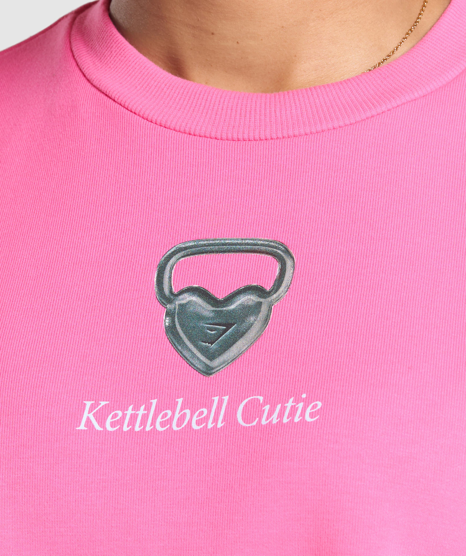Kettlebell Cutie Cropped Sweatshirt