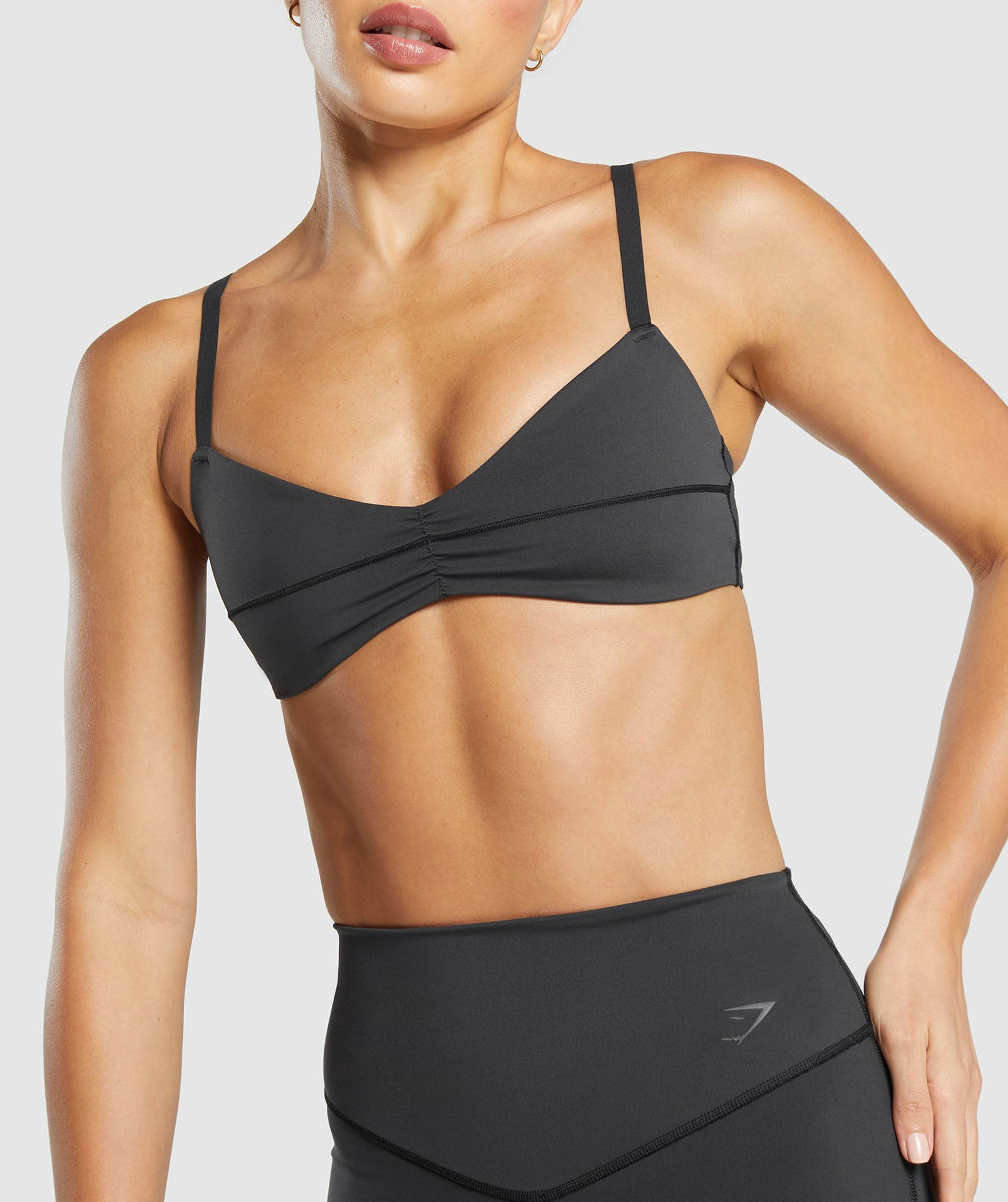 ELEVATE RUCHED SPORTS BRA