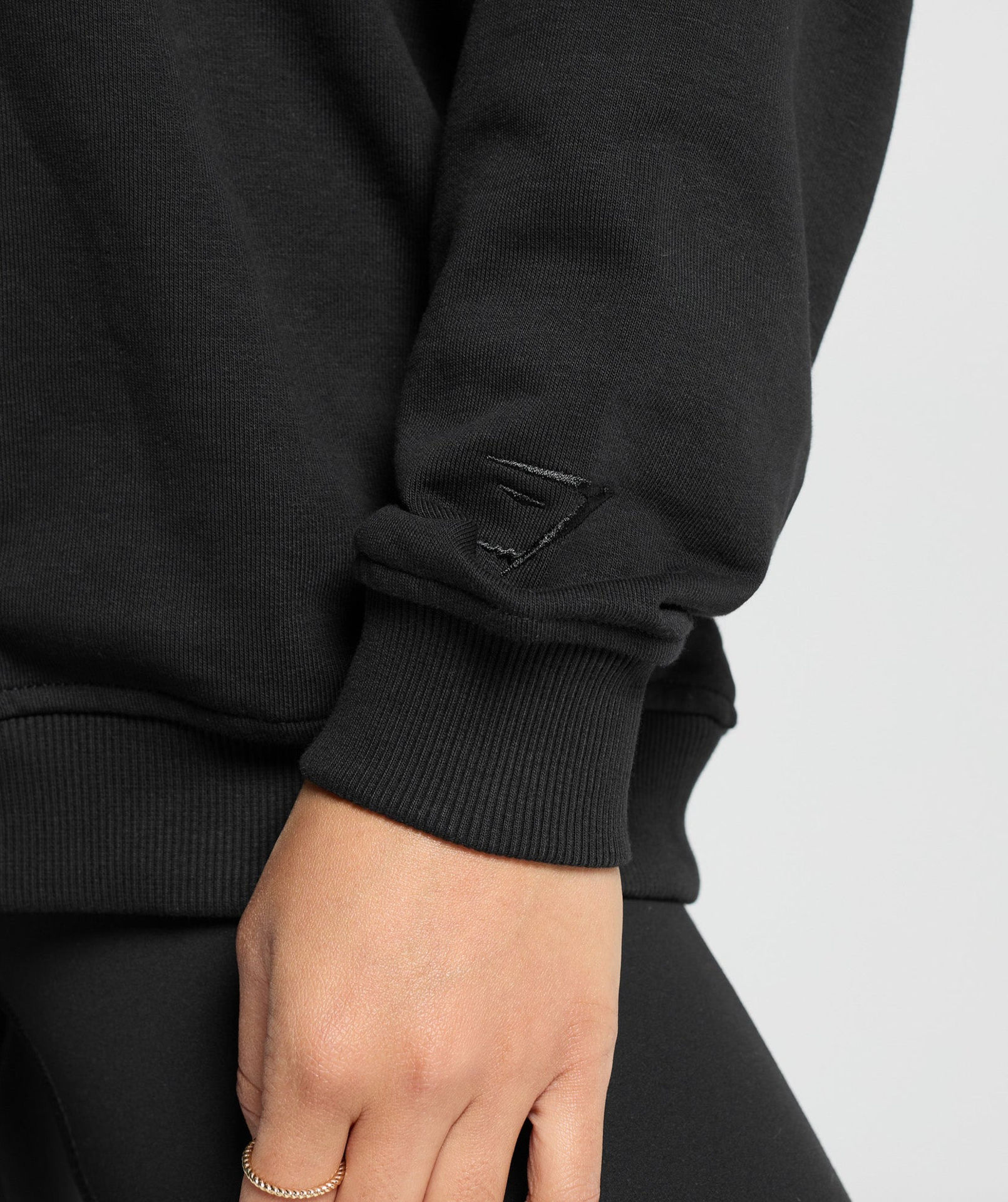 BLOCK OVERSIZED HOODIE