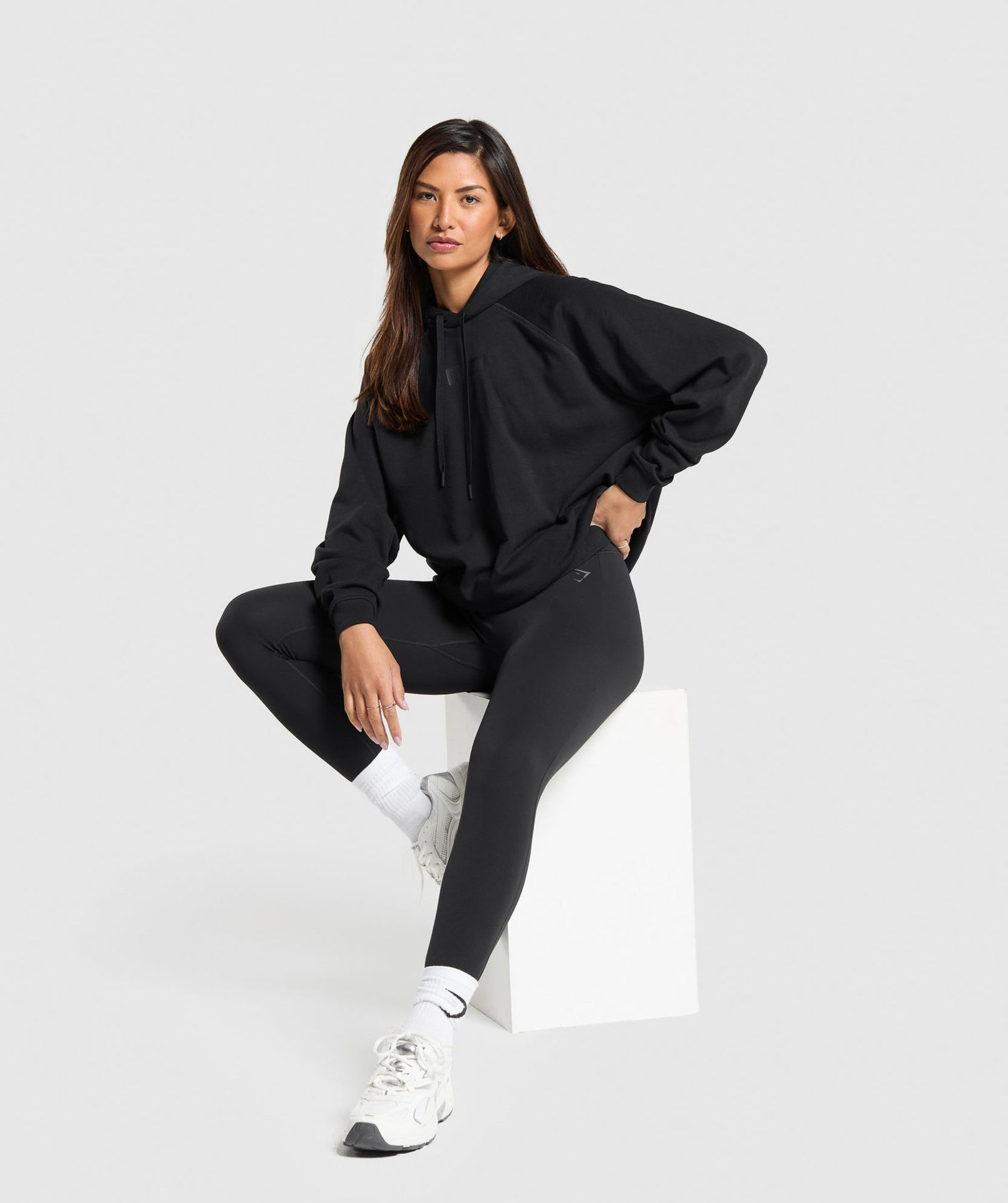 BLOCK OVERSIZED HOODIE