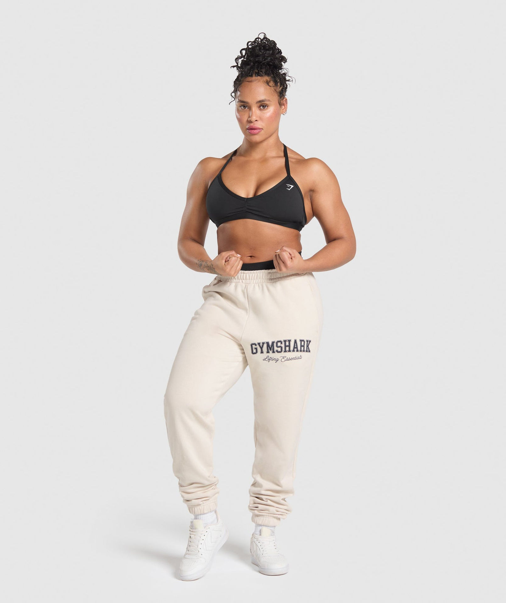 LIFTING ESSENTIALS GRAPHIC BRUSHED OVERSIZED JOGGERS